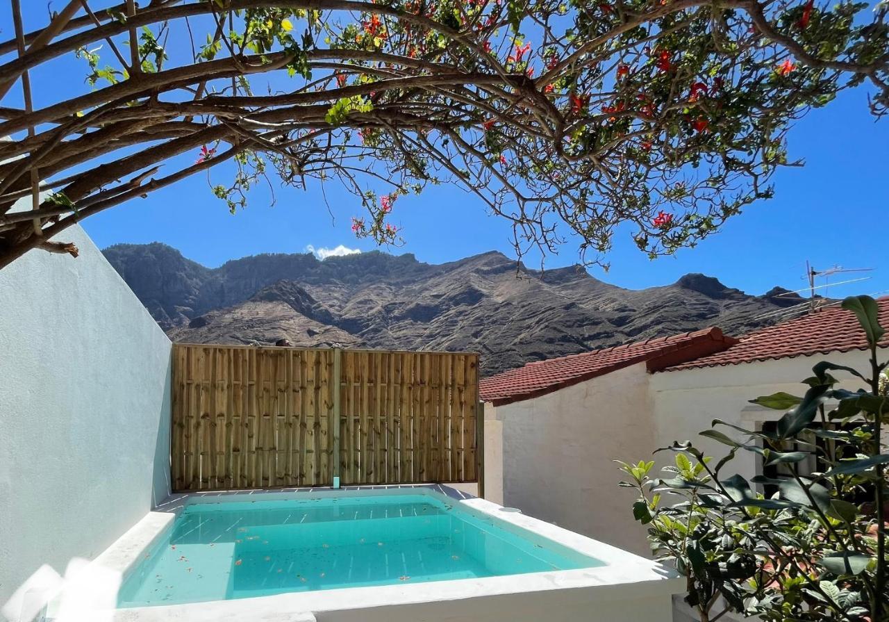 Casa Mimosa With Private Pool & Garden Villa Agaete  Eksteriør bilde