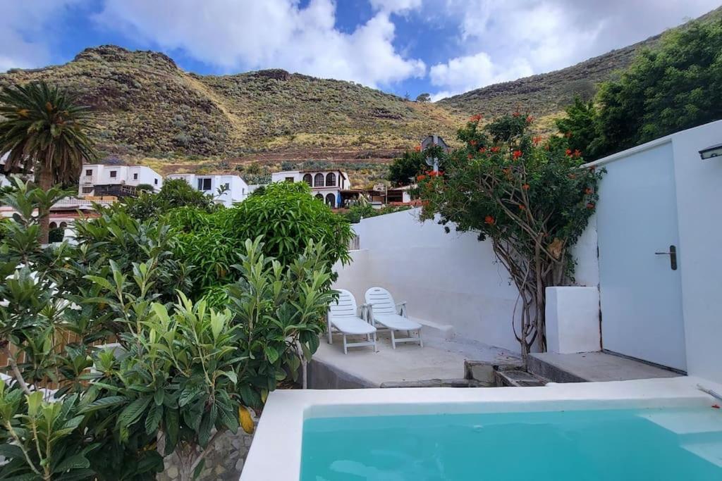 Casa Mimosa With Private Pool & Garden Villa Agaete  Eksteriør bilde